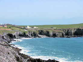 Coast near Sandycove Beach